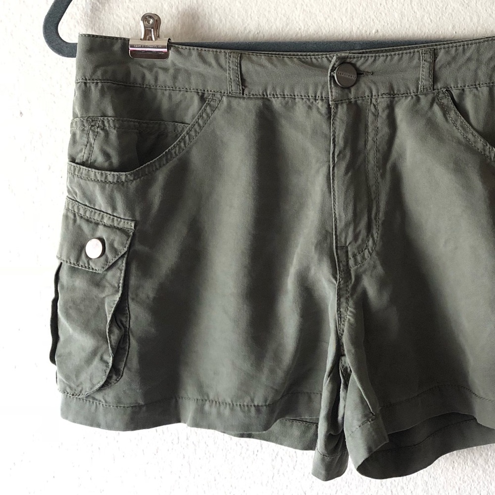 Anthropologie Sanctuary utility shorts